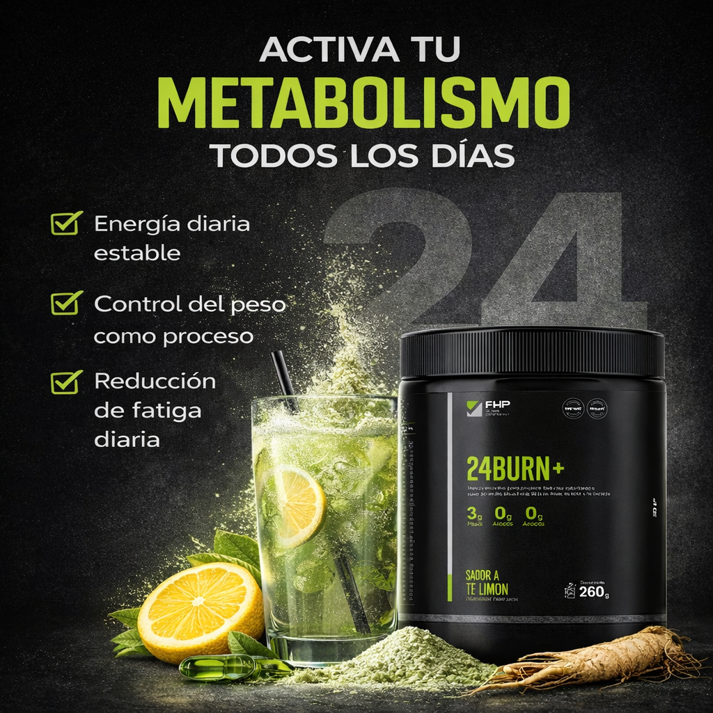 24BURN+ – Activador Metabólico Diario